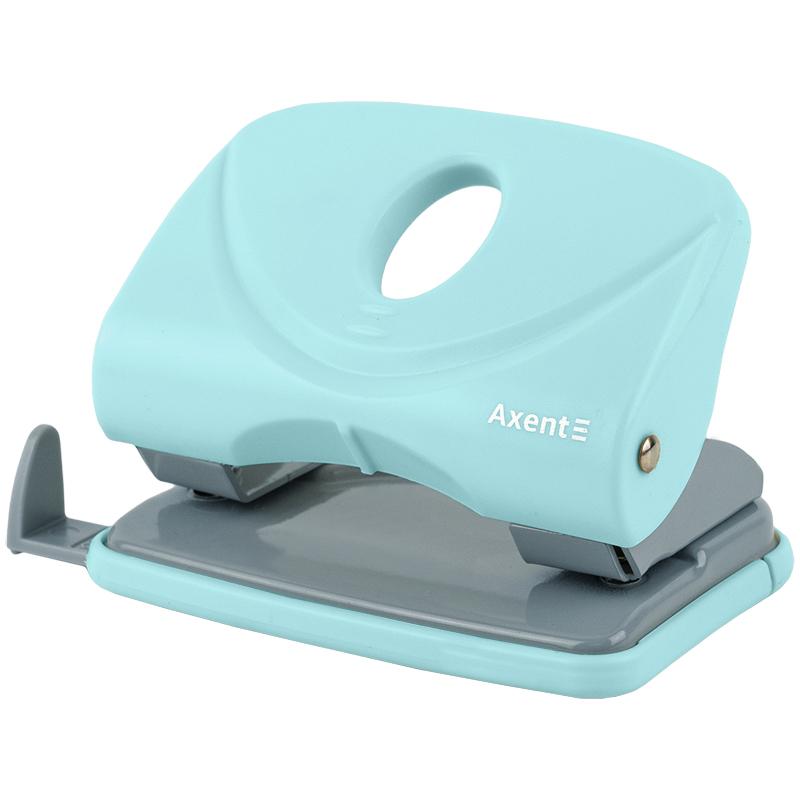 Діркопробивач з пластиковим верхом AXENT 3820-09-A Welle-2, Pastelini